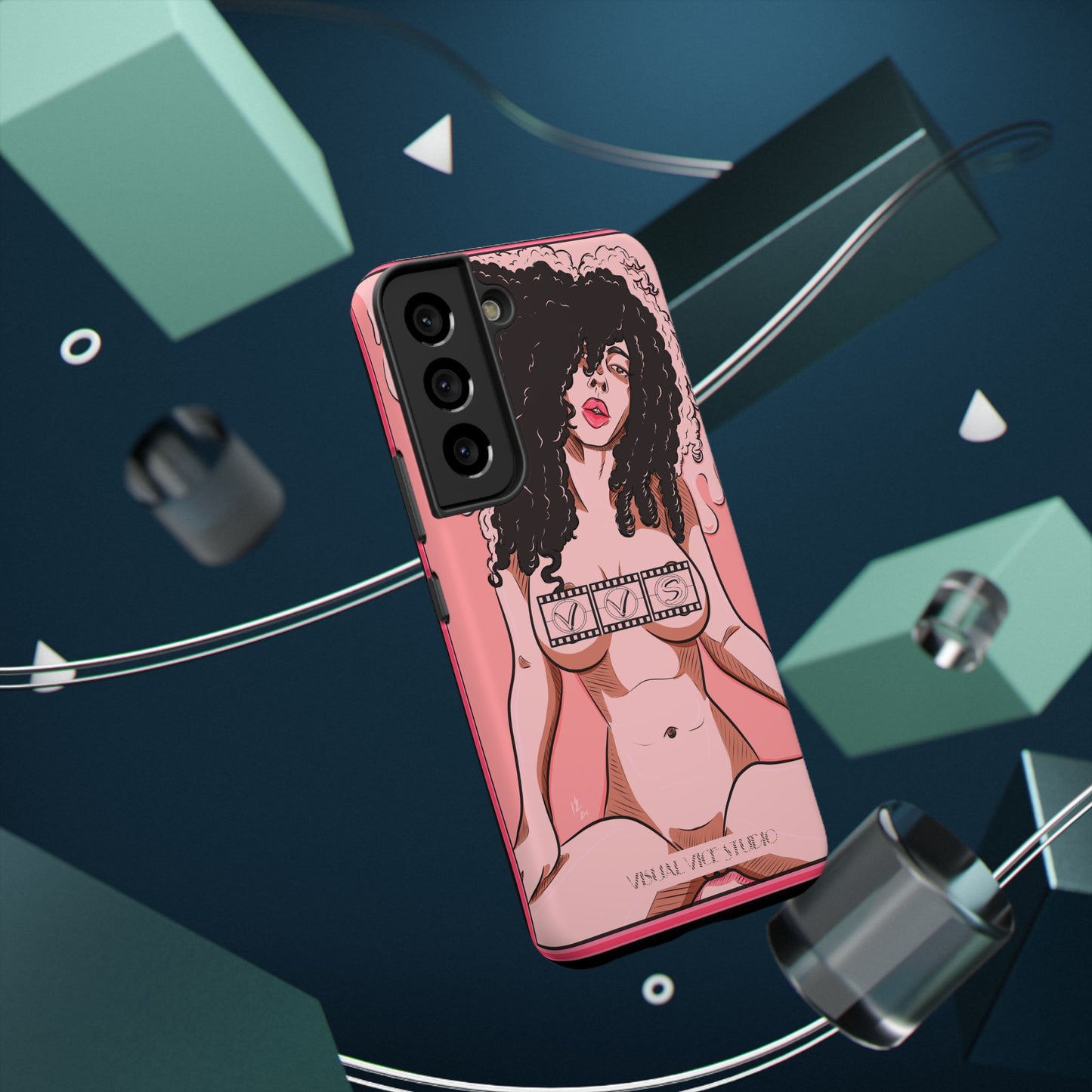 VVS Pynk Kokaine Impact-Resistant Phone Case