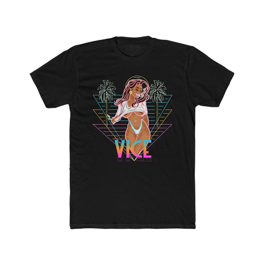 VVS Neon VICE Unisex Cotton Crew Tee