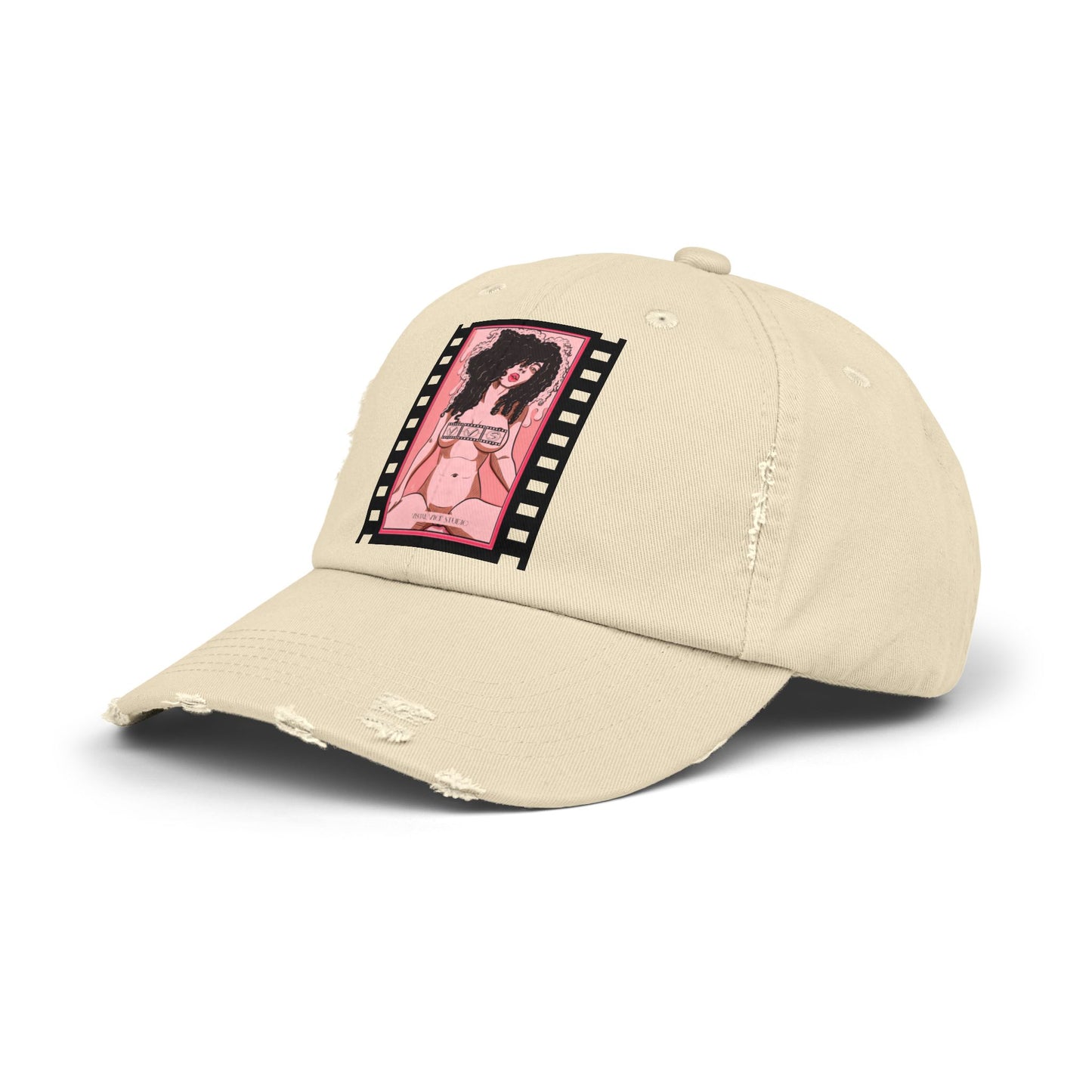 VVS Pynk Kokaine Unisex Distressed Cap