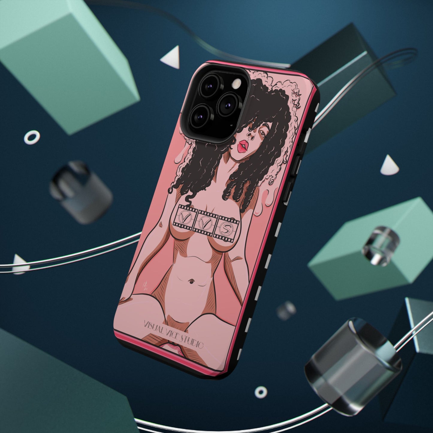 VVS Pynk Kokaine Impact-Resistant Phone Case