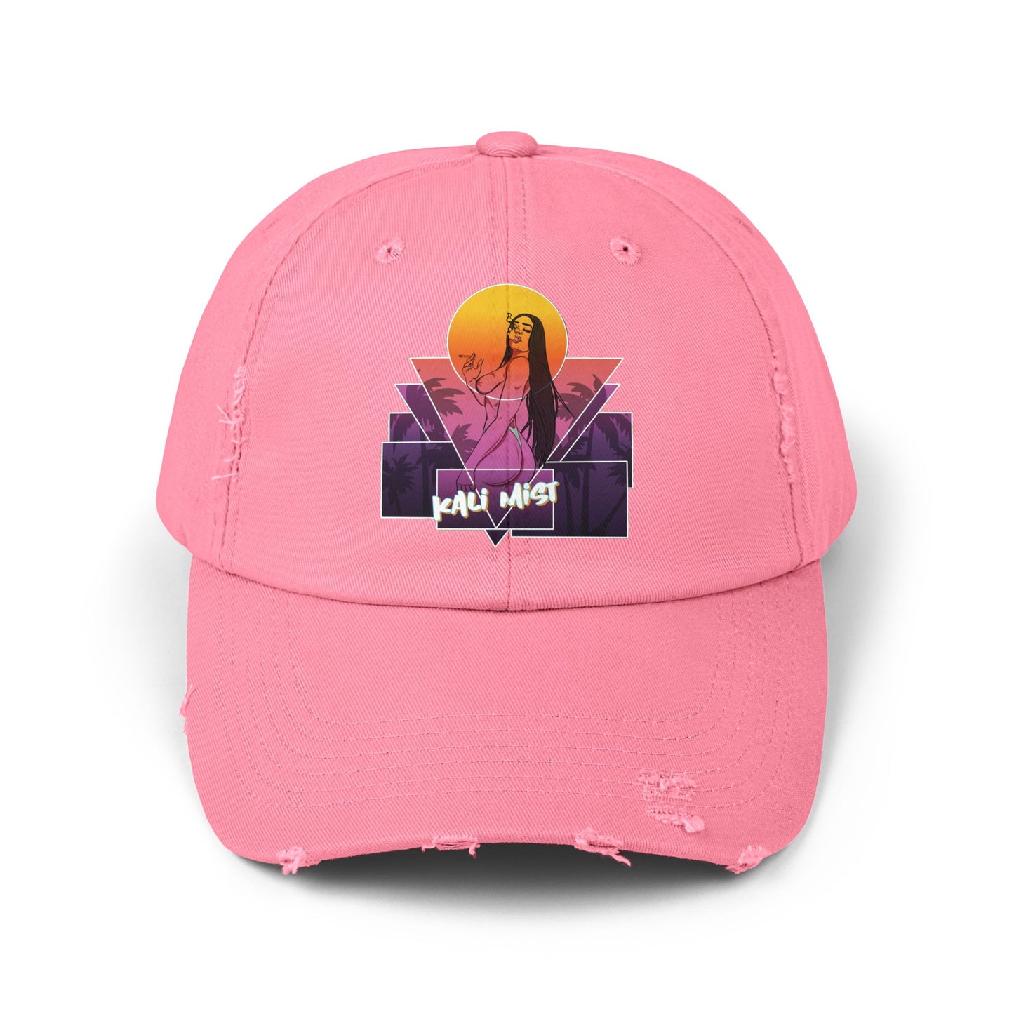 VVS Strain Gang x Kali Mist Unisex Distressed Cap