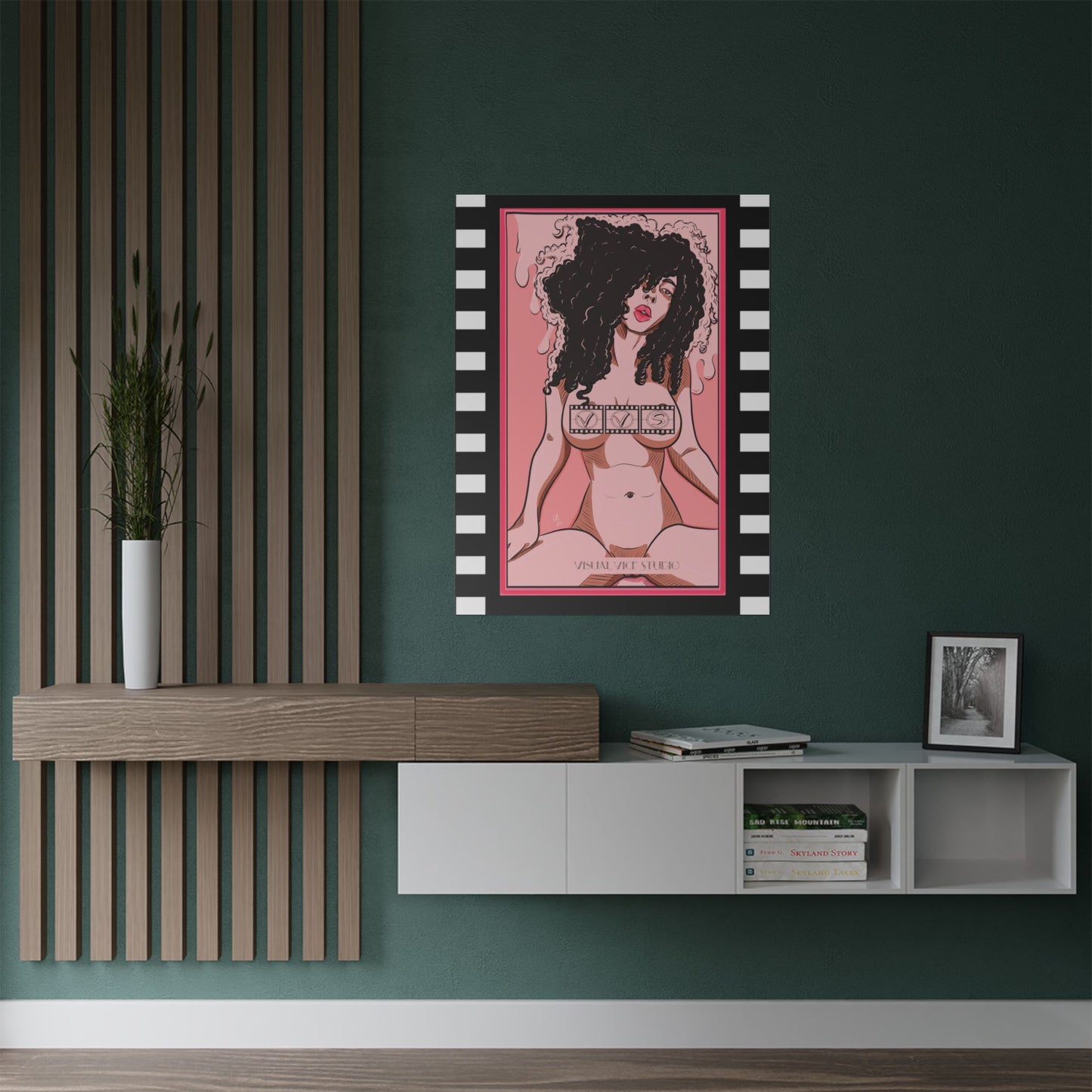 VVS Pynk Kokaine Satin Poster (300gsm)