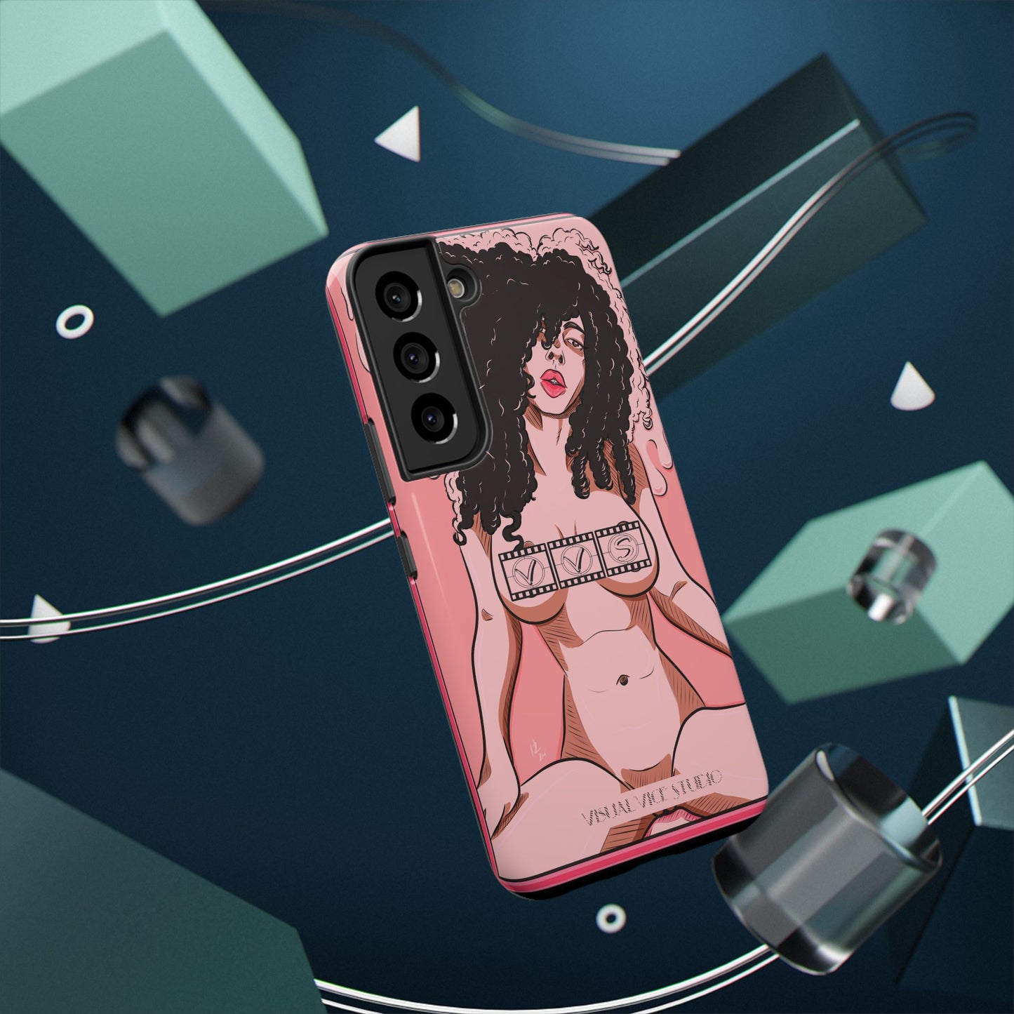 VVS Pynk Kokaine Impact-Resistant Phone Case