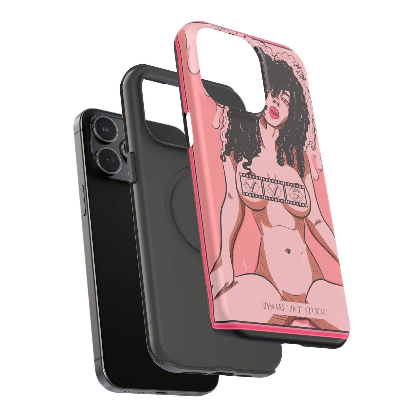 VVS Pynk Kokaine Impact-Resistant Phone Case