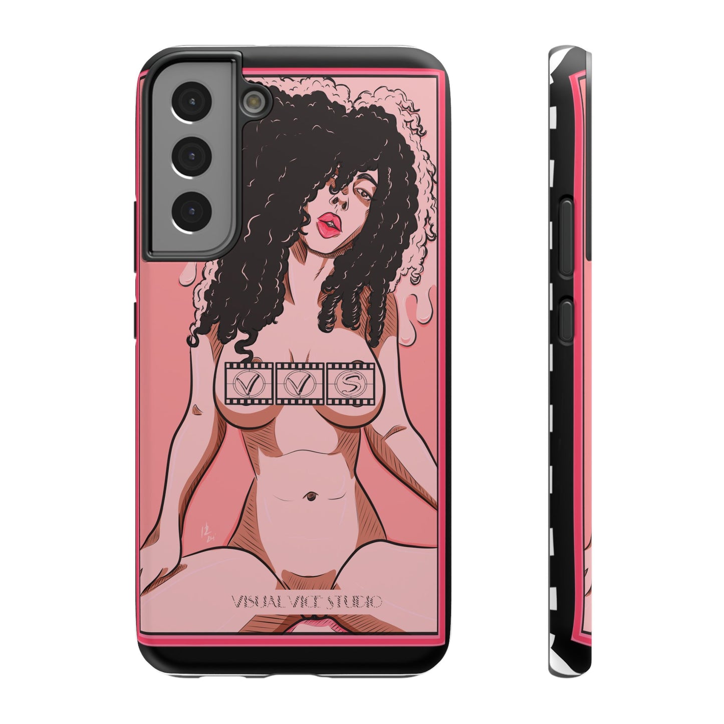 VVS Pynk Kokaine Impact-Resistant Phone Case