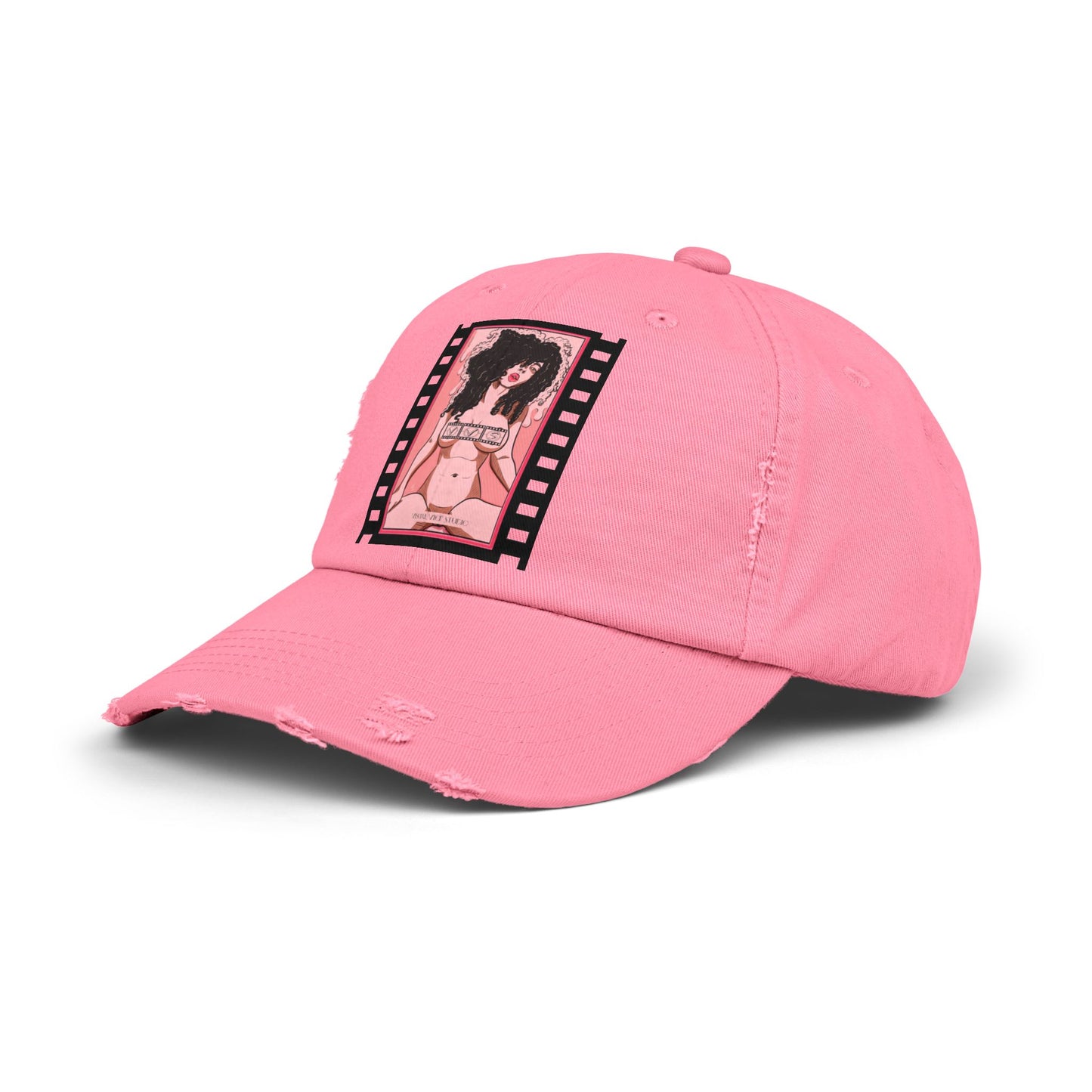 VVS Pynk Kokaine Unisex Distressed Cap