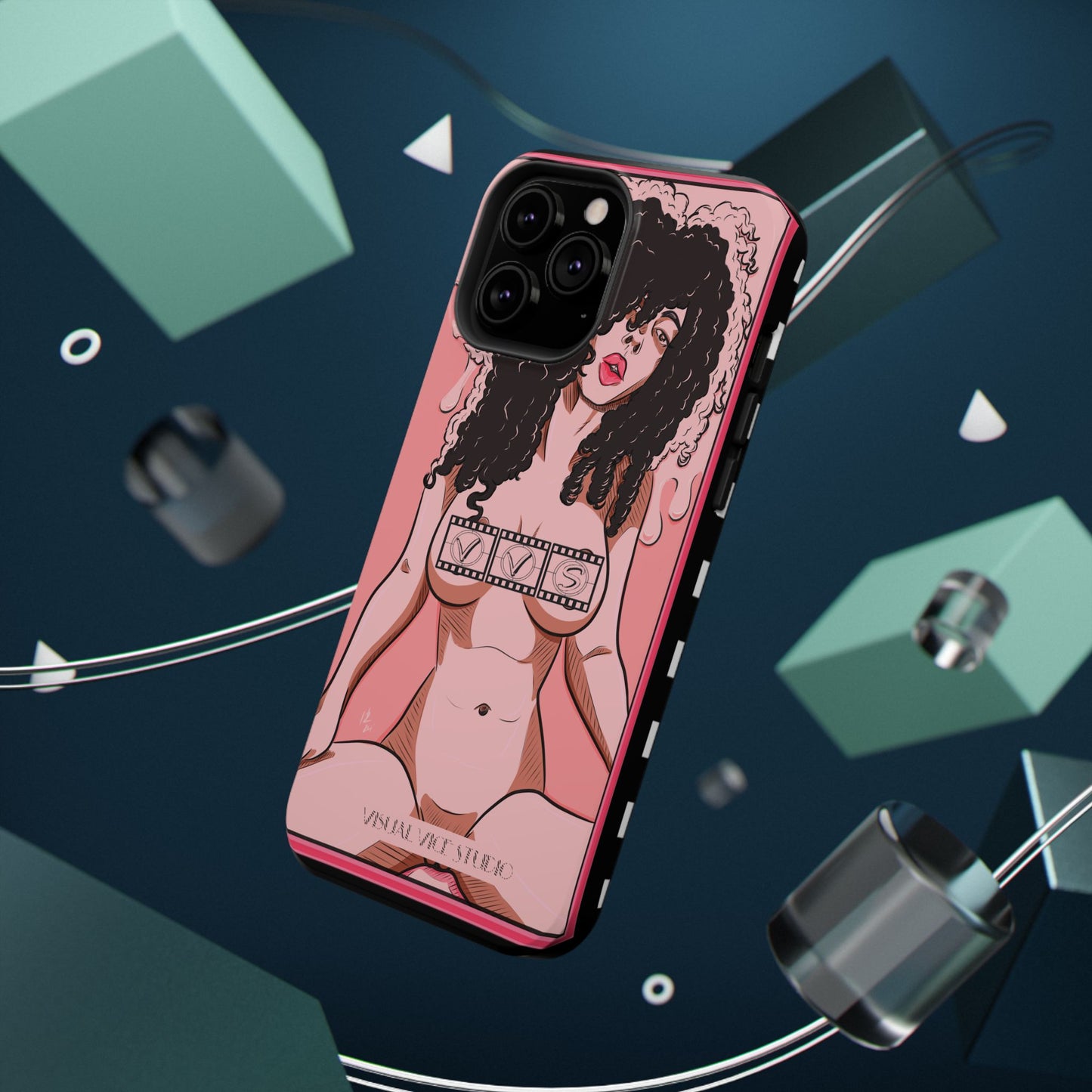 VVS Pynk Kokaine Impact-Resistant Phone Case