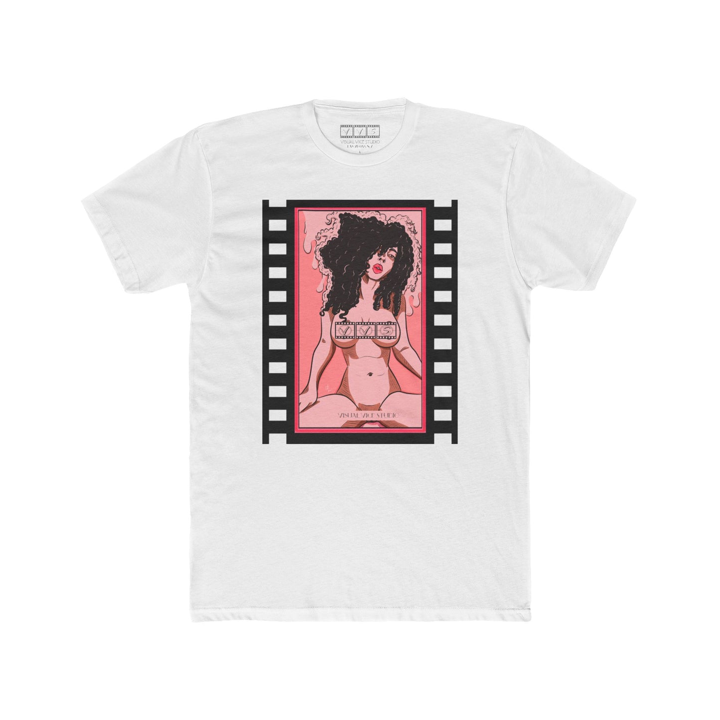 VVS Pynk Kokaine Unisex Cotton Crew Tee